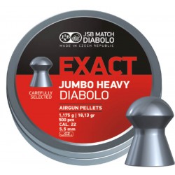 Balines JSB EXACT JUMBO HEAVY 5,5 (5,52) (500 UNI)