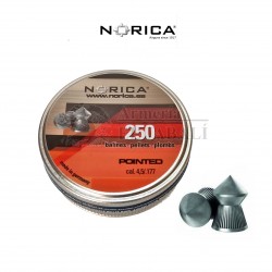 BALINES NORICA POINTED 4.5 (250 UNI)