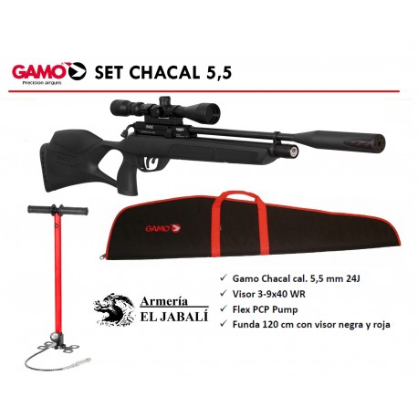 Pack Gamo Chacal en 5,5 PCP
